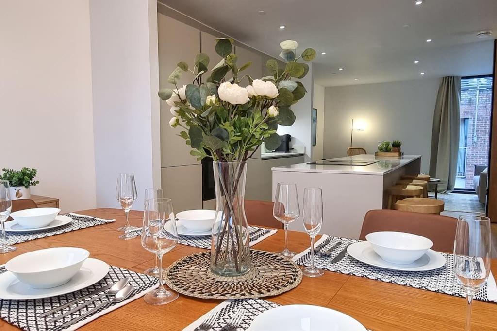 Stunning Luxury Townhouse In Centre Of Manchester Exteriér fotografie